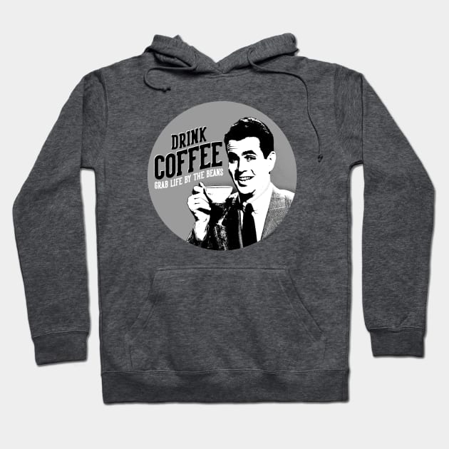 Retro Coffee - vintage coffee lover Hoodie by eBrushDesign